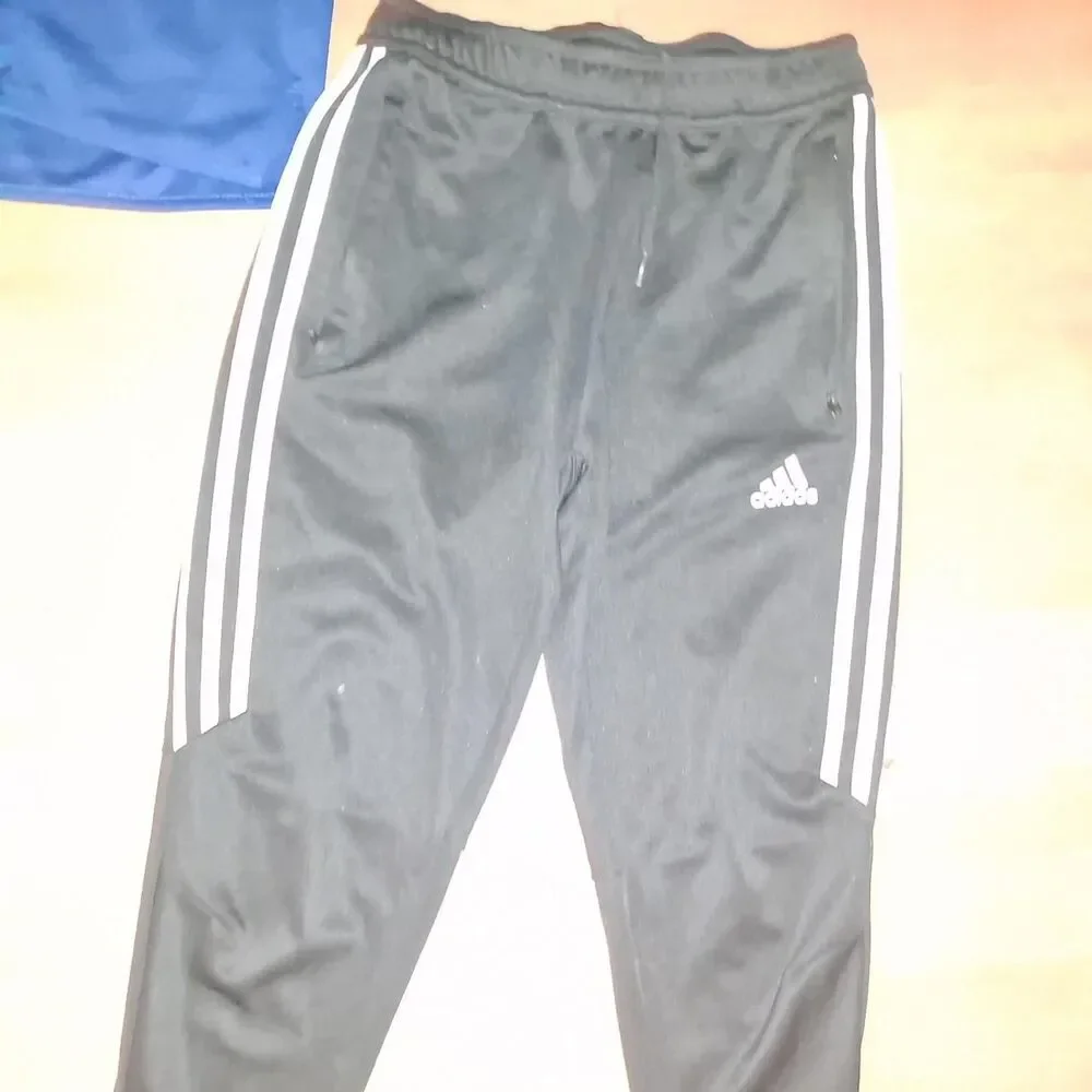 Adidas Men's Black Joggers-tracksuits